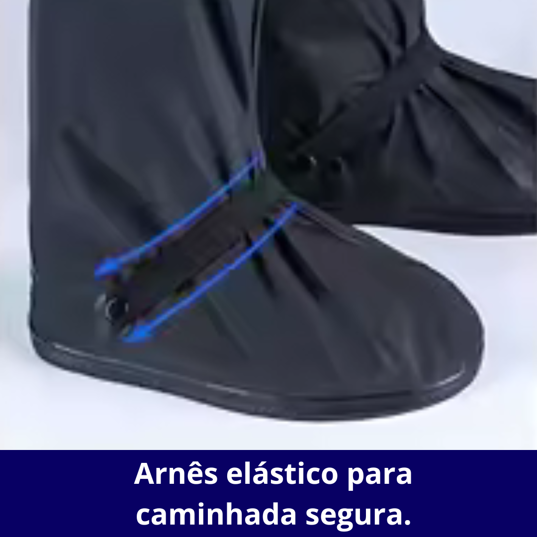 Capa de chuva para os pés - Super protetora